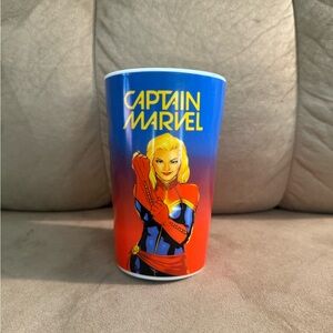 Captain Marvel ceramic  Glass